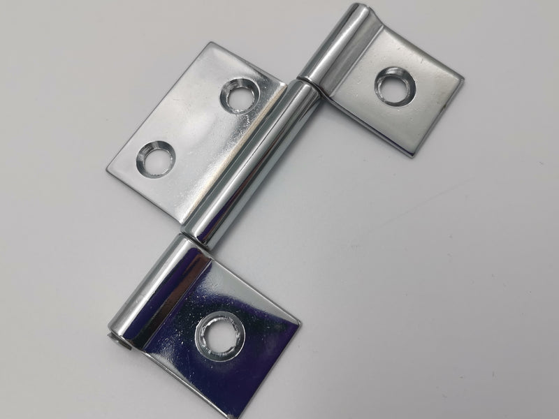 Chrome Plated Non Morticed Hinge