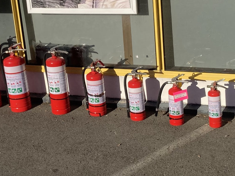 Fire Extinguishers  Dry Powder  8 Sizes
