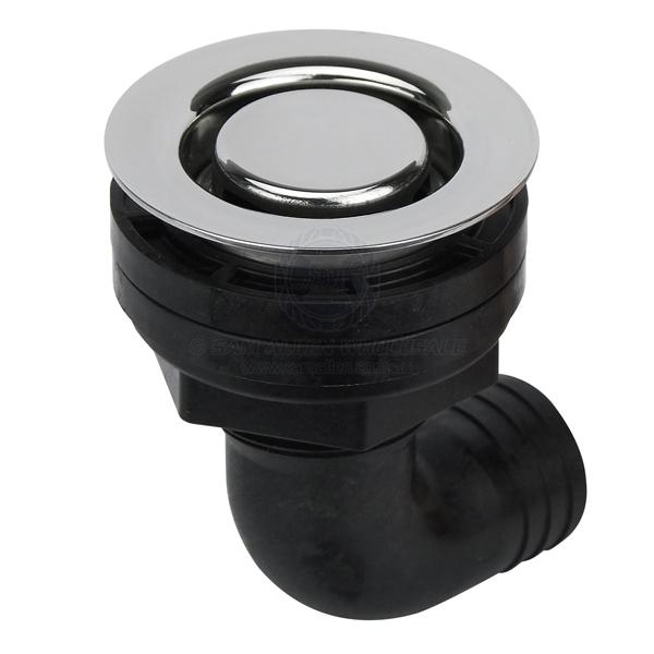 Stainless Steel Drain waste with 25mm outlet