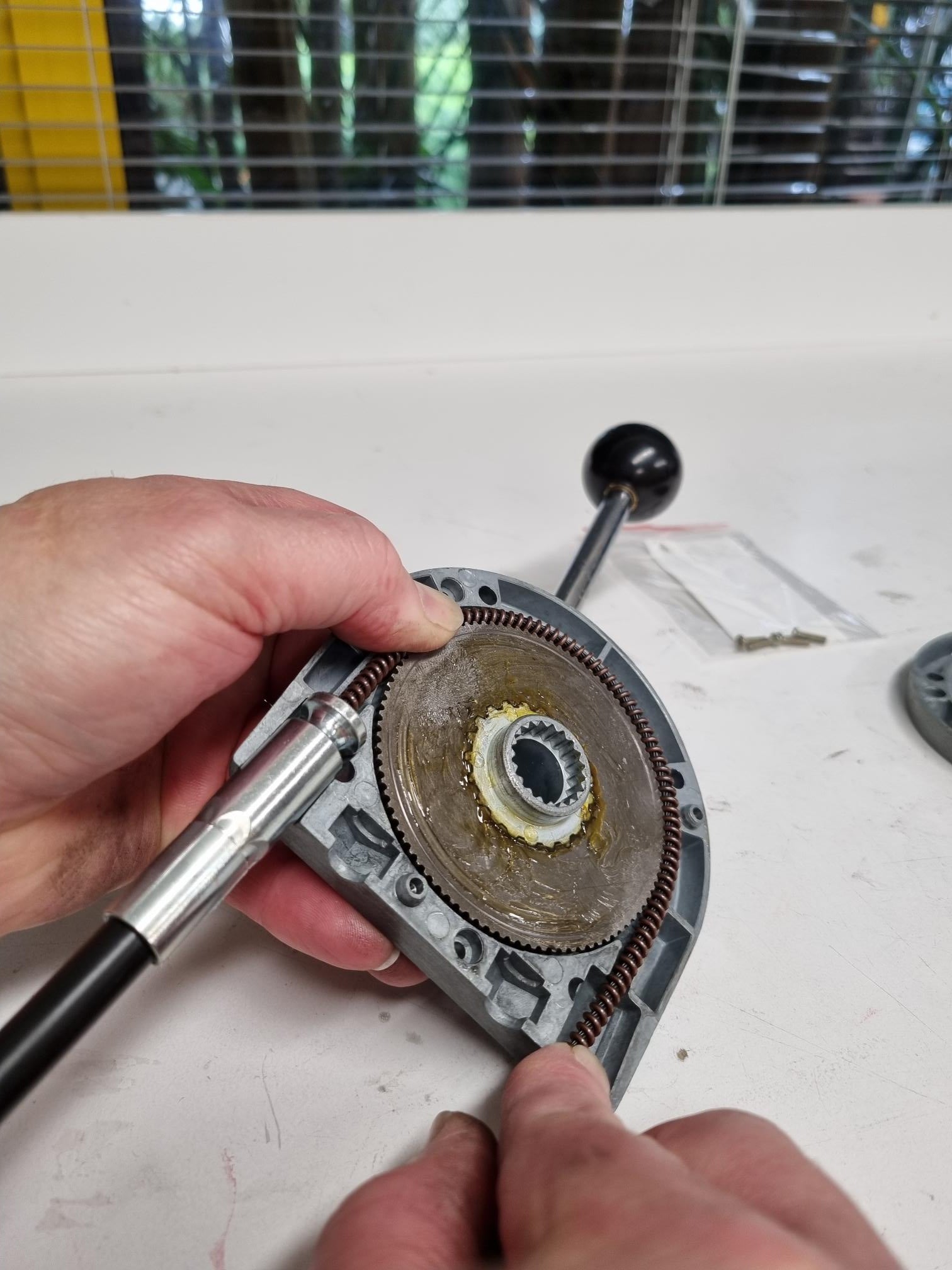 Jet Boat Bucket Lift Control mechanism with lever – Boat NZ