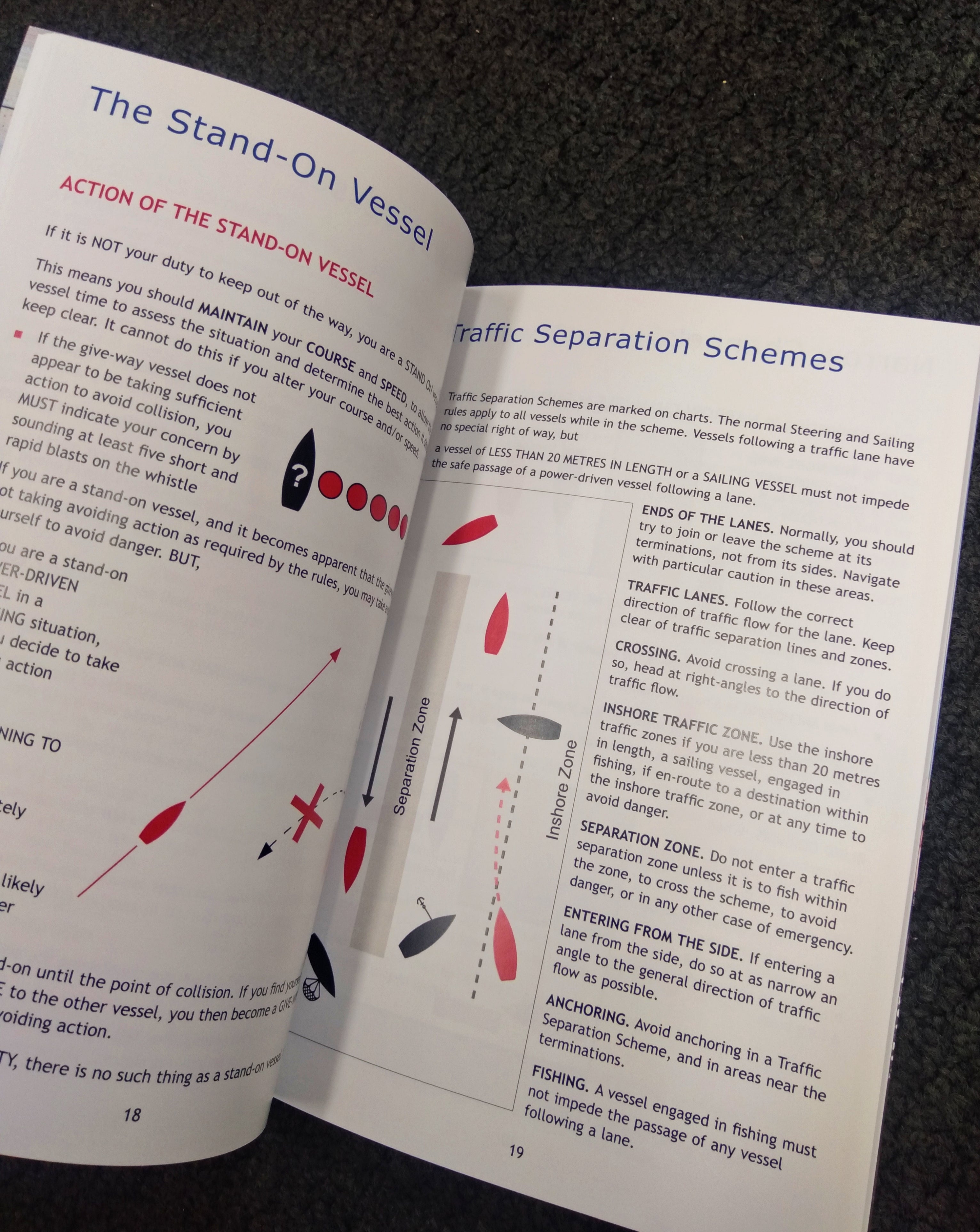 Rules of The Road At Sea Boat NZ