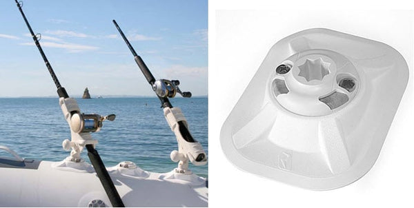 RAILBLAZA Ribport noir support pour équipement pêche bateau RAILBLAZA Ribport noir support pour équipement pêche bateau