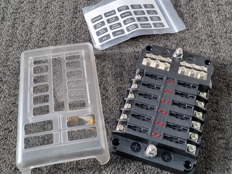 Fuse Box Bus Bar 12 Way