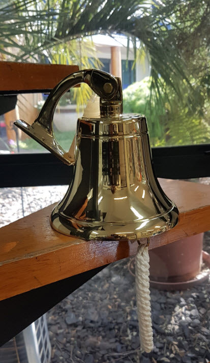Brass Bell 2 sizes – Boat NZ