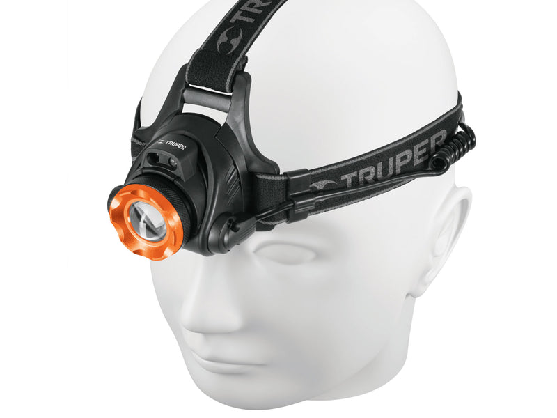 HEAD TORCH 290LM 2LED RECHARGEABLE