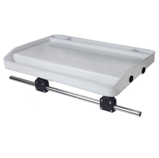 Rail mount bait board
