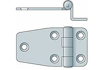 Hinge - Stainless Steel (stepped)