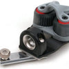 Deadeye Fairlead with Cam Cleat on pin stop S/S track