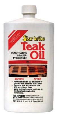 Starbrite Sealer-Preserver Teak Oil