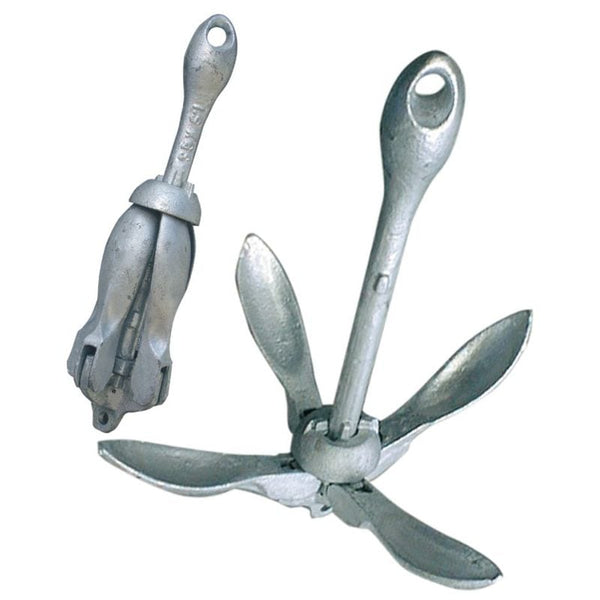 Grapnel Anchor - Folding prong (1.5 or 2.5kg)