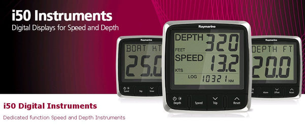 Sailing Instruments Raymarine i50 and i60