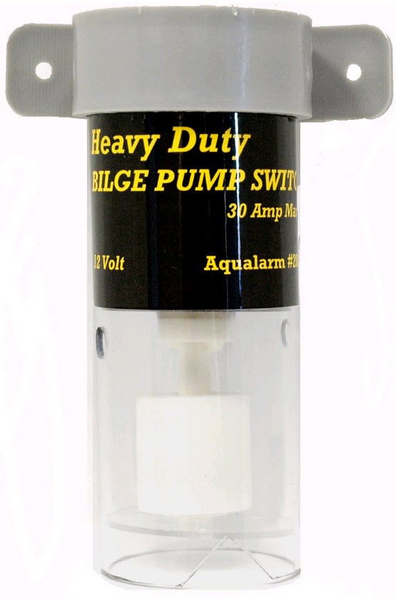 Aqualarm Float Switch Heavy Duty Pump Switch, 30 amp capacity