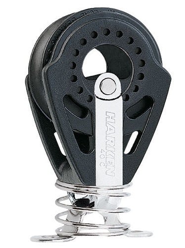 Harken Carbo Airblock 40mm with Spring Base