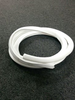 Edge Trim White PVC 6mm