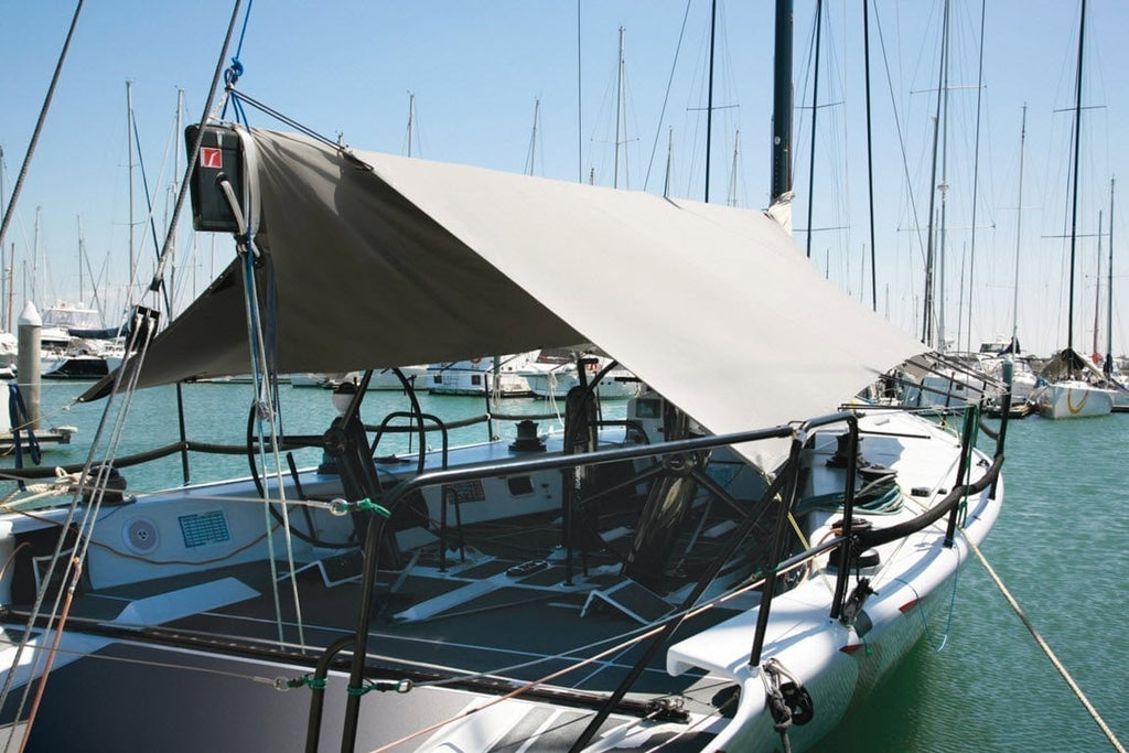 Sailboat awning covers