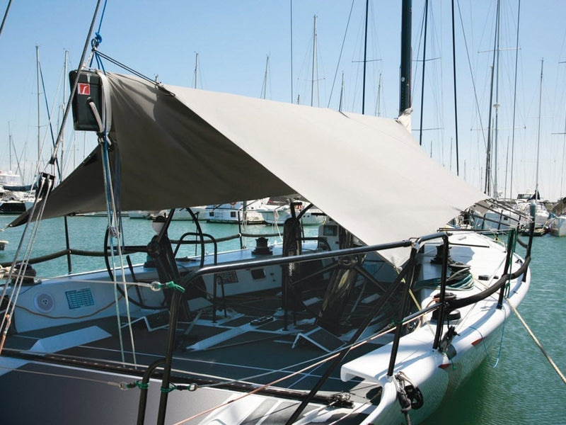 Sailboat awning covers